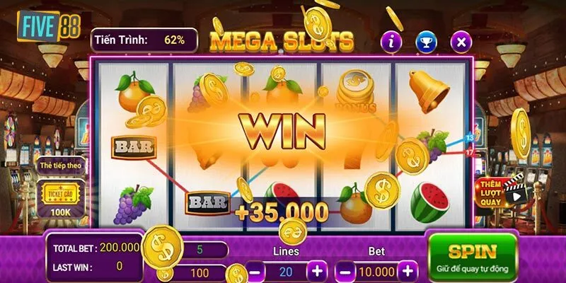 Cách tham gia game quay hũ Vip tại Five88